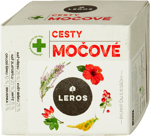 bylinný čaj Močové cesty Leros