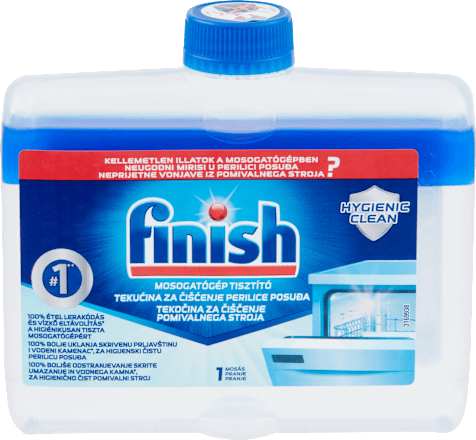 Mosogatógép tisztító Finish
