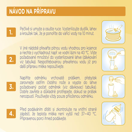 pokračovací mléčná kojenecká výživa 3 Complex 12m Sunar