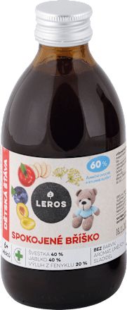 Detská šťava Spokojné bruško Leros