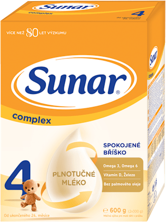 Mliečny nápoj pre malé deti complex 4 Sunar