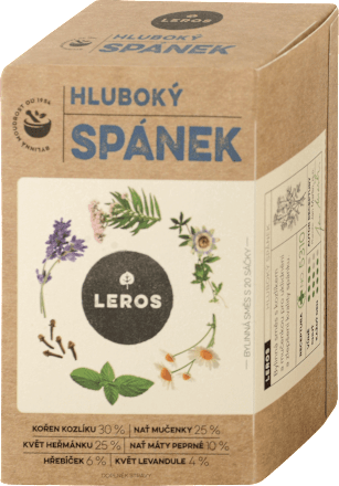 Bylinný čaj Hlboký spánok Leros