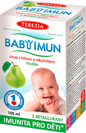 BABY IMUN sirup s příchutí hrušky TEREZIA
