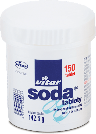 Tablety Soda vitar