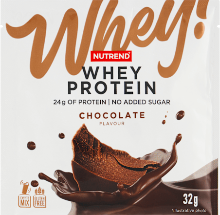 Proteínový nápoj v prášku Whey Protein príchuť Chocolate Nutrend