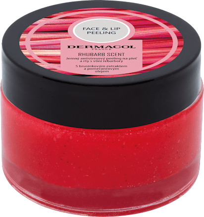 FACE & LIP detoxikační peeling s vůní hroznů Dermacol