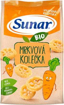 BIO mrkvová kolečka Sunar