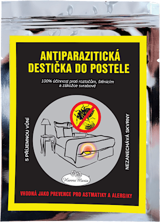 antiparazitická destička do postele Hanna Maria