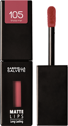 matná tekutá rtěnka MATTE LIPS long lasting 105 GABRIELLA SALVETE