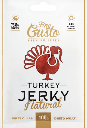 sušené krůtí maso Natural Fine Gusto