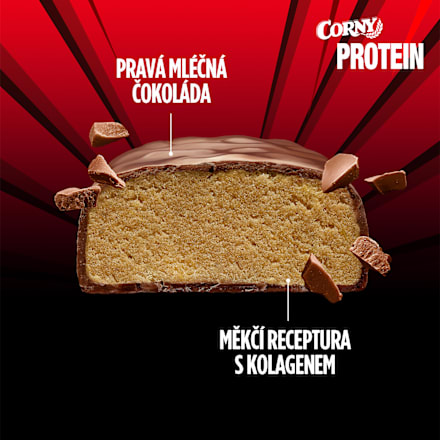proteinová tyčinka slaný karamel Corny