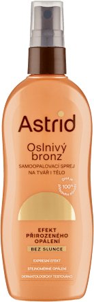 sun samoopalovací sprej Astrid
