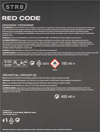 dárková sada Red Code STR8