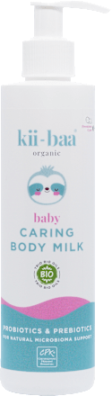 baby tělové mléko s probiotiky a prebiotiky kii-baa organic