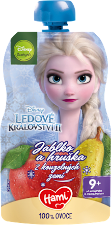 Ovocná kapsička Disney Frozen jablko a hruška  Hami