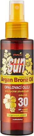 Sun Vital opalovací olej ve spreji s arganovým olejem SPF30 VIVACO