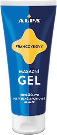 francovkový masážní gel  Alpa