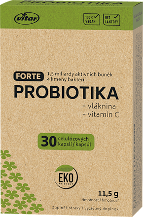 kapsle probiotika Forte vitar