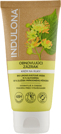 Krém na ruky Obnovujúci zázrak s bio lipovou kvetovou vodou Indulona