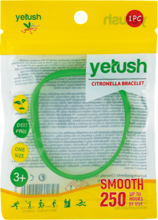 Náramok proti komárom s citronelou yetush