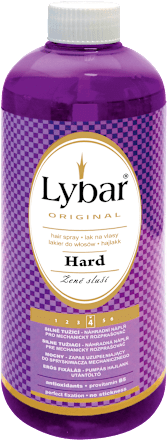 lak na vlasy silně tužící náhradní náplň Lybar
