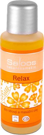 Telový a masážny olej Relax Saloos