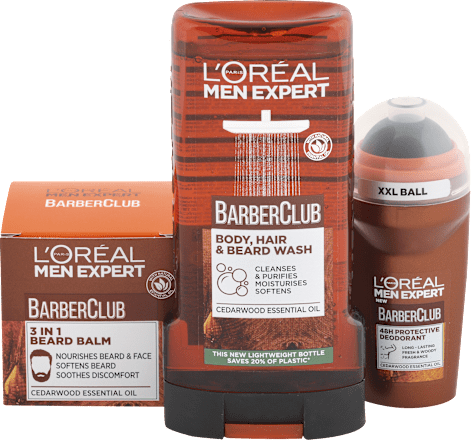 Darčekové balenie BarberClub  L'ORÉAL PARiS MEN EXPERT