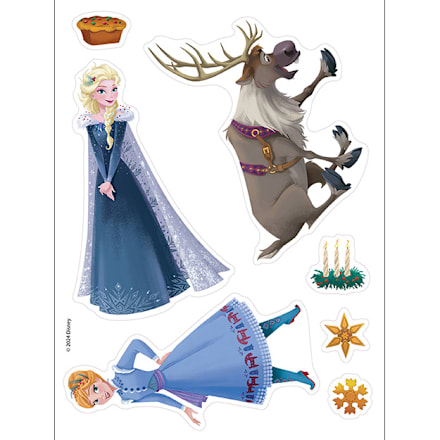 kniha Vánoční aktivity se samolepkami do oken Ledové království JIRI MODELS