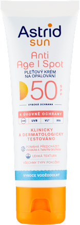 sun pleťový krém Anti Age Spot SPF50 Astrid