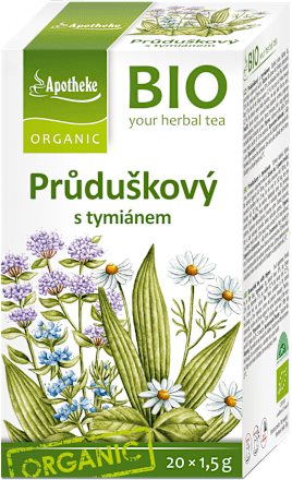 bio průduškový čaj Apotheke