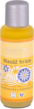 bio těhotenský a mateřský olej Masáž hráze Saloos