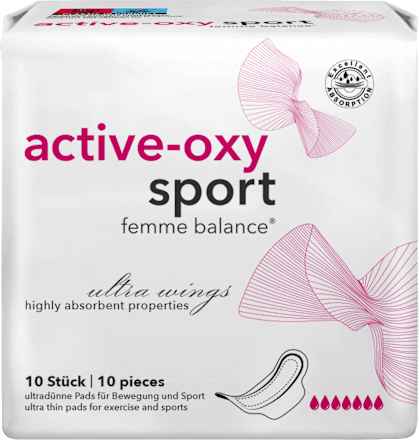 Binden mit Flügeln active-oxy sport femme balance
