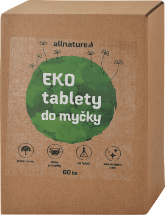 Tablety do umývačky riadu allnature