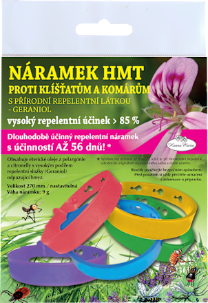náramek proti komárům a klíšťatům Hanna Maria