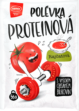 polévka proteinová rajčatová Semix