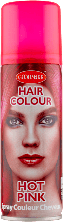 barevný sprej na vlasy růžový nice cosmetics