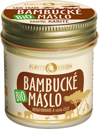 Bambucké maslo 100 % čisté Purity Vision