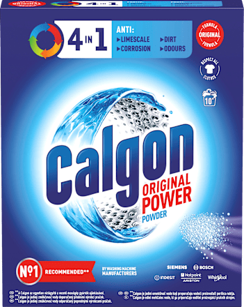 změkčovač vody v prášku Calgon