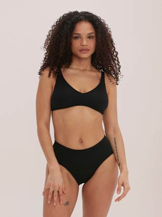 Basics Periodenunterwäsche schwarz, Gr. S snuggs