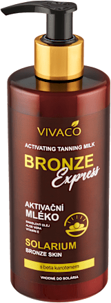 tělové mléko Solarium Bronze Express VIVACO
