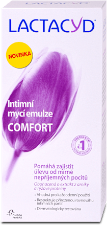 intimní mycí emulze Comfort LACTACYD