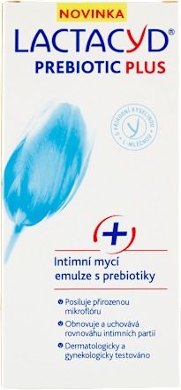 intimní mycí emulze Prebiotic Plus LACTACYD