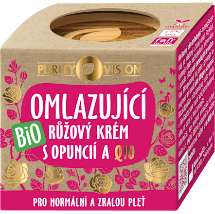 BIO růžový krém omlazující Purity Vision