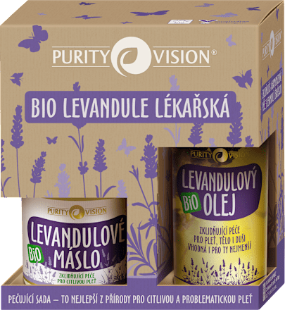 dárková sada BIO Levandule lékařská Purity Vision