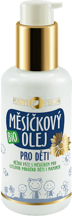 BIO měsíčkový olej pro děti Purity Vision