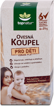 ovesná koupel pro děti Topnatur