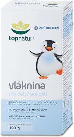 Vláknina pre deti s probiotikami topnatur