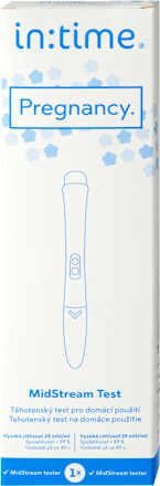 těhotenský test MidStream intime