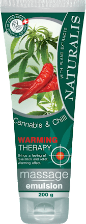 Gel de masaj Cannabis&Chilli  Naturalis