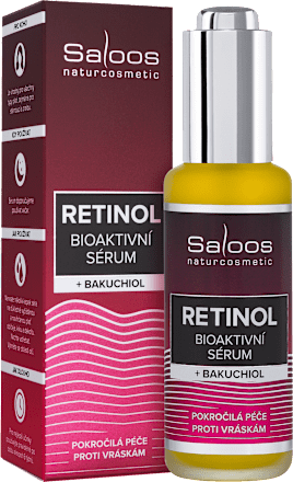 Bioaktívne pleťové sérum Retinol + Bakuchiol Saloos